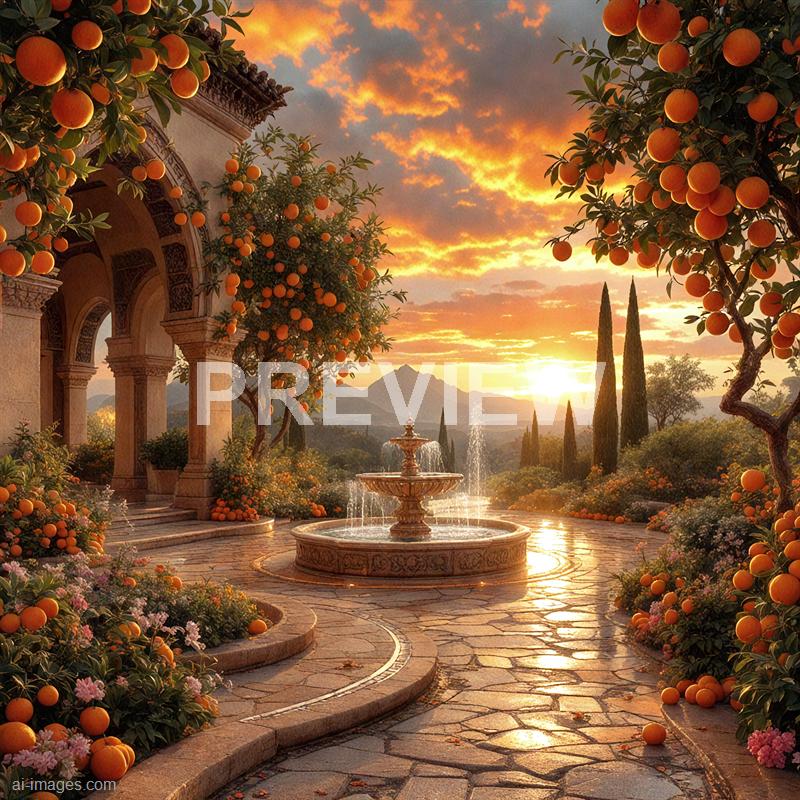 3050 - in-this-16k-spanish-fantasy-garden-orange-trees-glow-_250420124859_Filename Text 2_03036_Filename Text 3